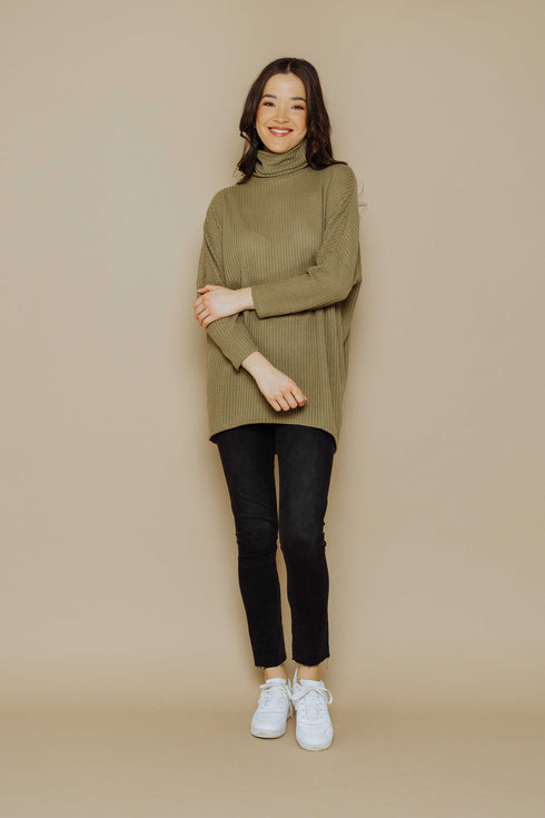Hailey-Waffle Tunic
